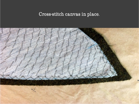 cross stitch undercollar