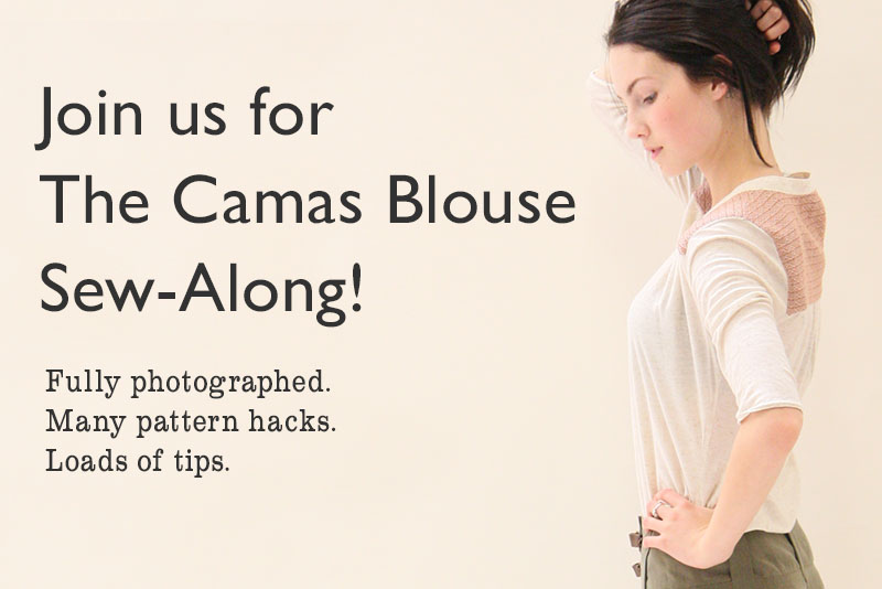 Camas Blouse Sew-along Announcement