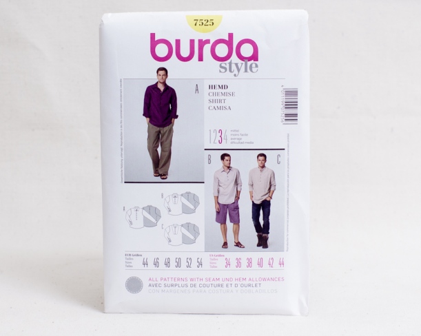 Sewing patterns for men-1